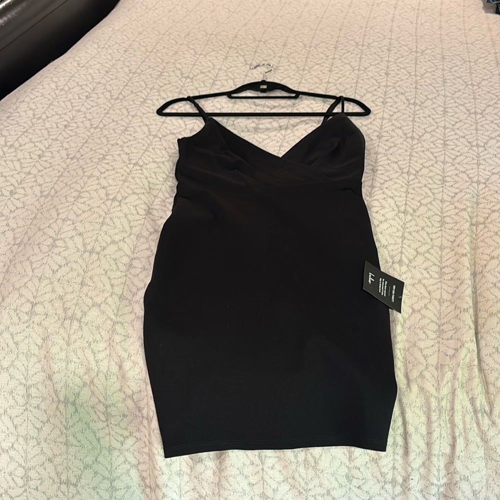 LuLu’s So Good Black Bodycon Dress - Size Small